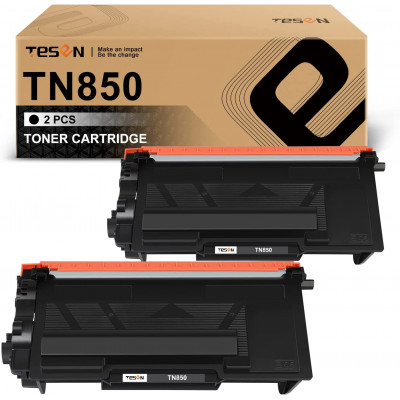TESEN TN850 TN820 Compatible Toner Cartridge Replacement 2 Packs